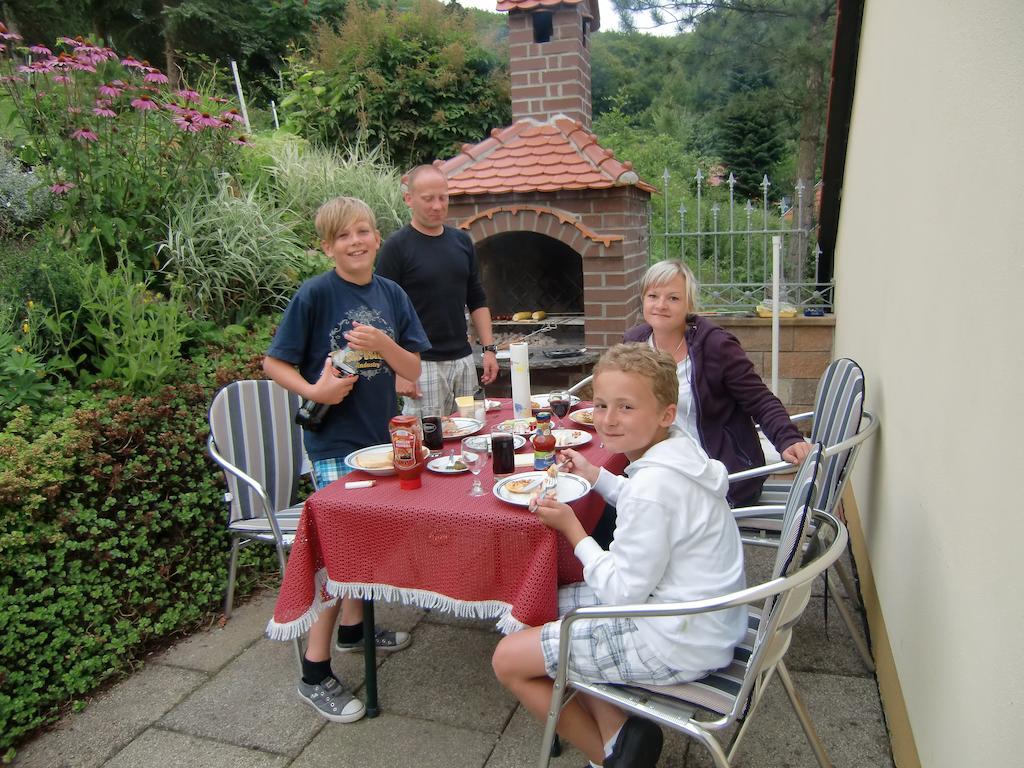 Ferienhaus Haus Am Wald Stolberg i. Harz Szoba fotó