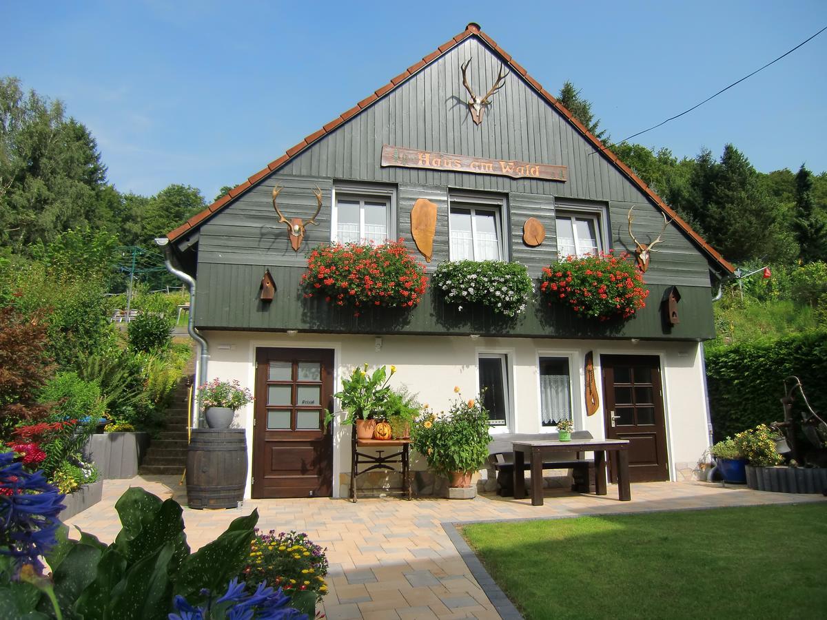 Ferienhaus Haus Am Wald Stolberg i. Harz Kültér fotó
